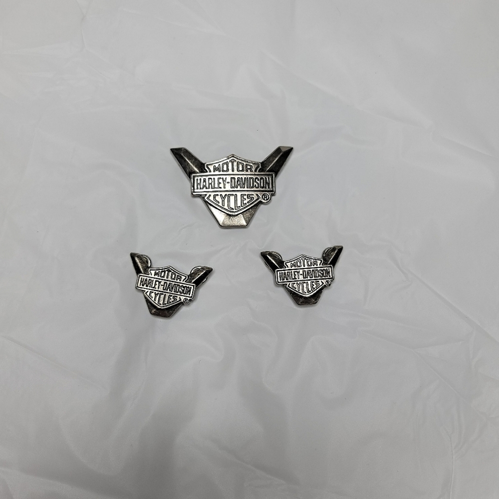 Early 2000's Harley-Davidson Metal Pin Embellishments